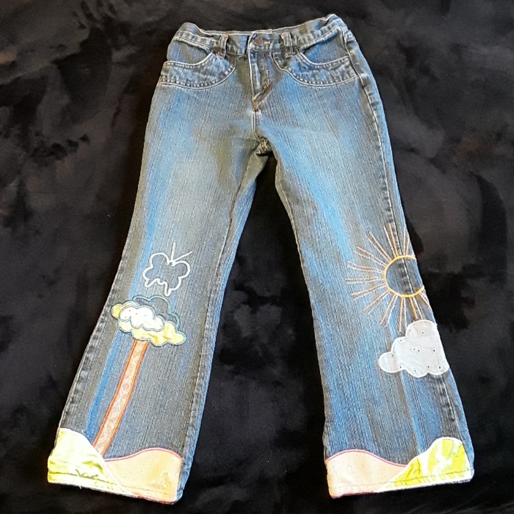 Mary-Kate and Ashley graphic jeans size 10